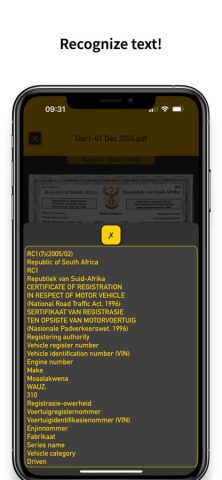 Scan 2 PDF: Document Scanner для iOS — скриншот 5