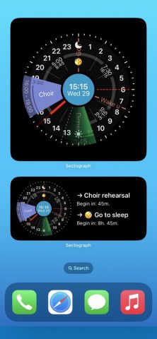 Sectograph планировщик времени для iOS — скриншот 3