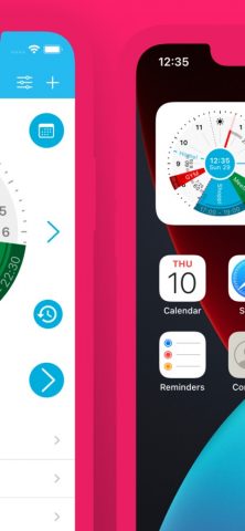 Sectograph планировщик времени для iOS — скриншот 5