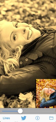 Sepia Shine — picture filter для iOS — скриншот 2