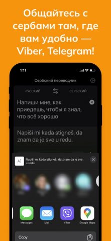 Сербский переводчик для iOS — скриншот 3