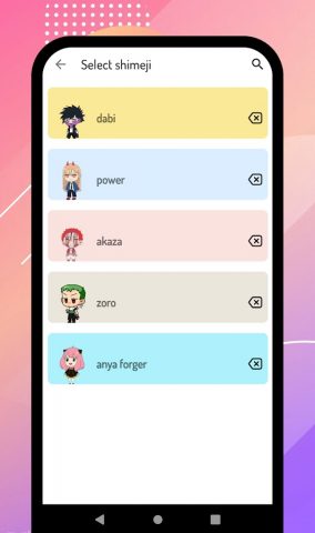 Shimeji-ee для Android — скриншот 3