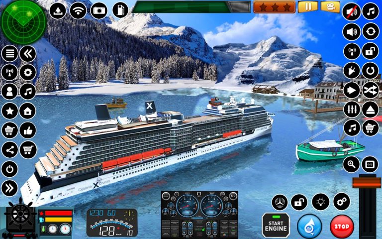 Ship Games Fish Boat для Android — скриншот 4
