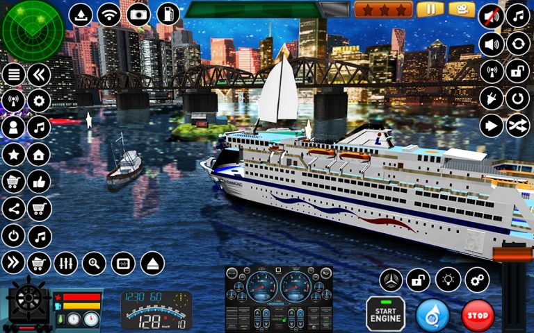 Ship Games Fish Boat для Android — скриншот 5