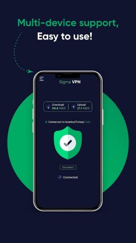 Sigma VPN для Android — скриншот 5