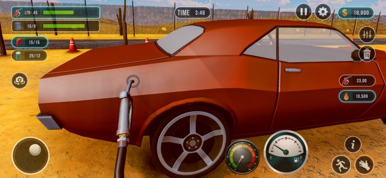 Симулятор АЗС для iOS — скриншот 1