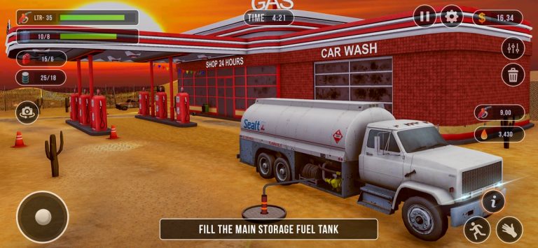 Симулятор АЗС для iOS — скриншот 3