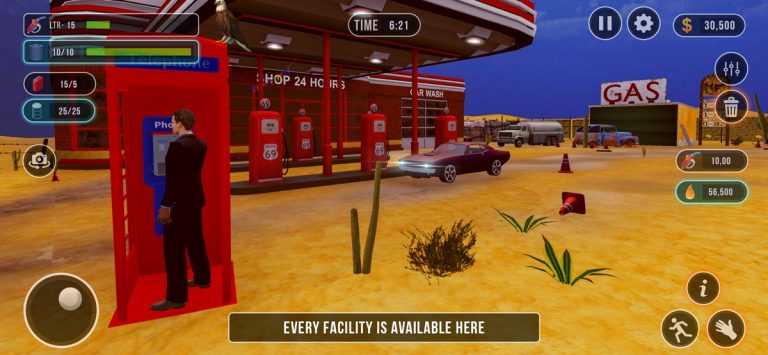 Симулятор АЗС для iOS — скриншот 4