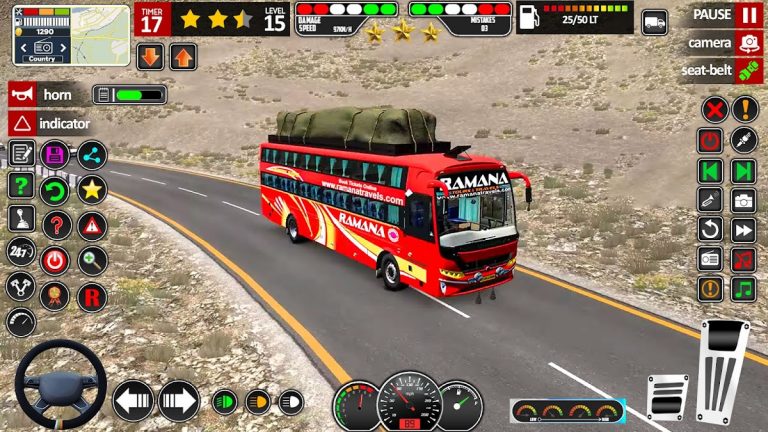 Bus Simulator 2024 — Bus Game для Android — скриншот 4