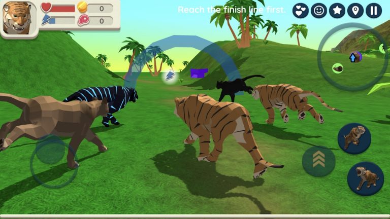 Симулятор тигра 3D для Android — скриншот 2