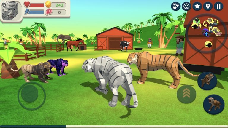 Симулятор тигра 3D для Android — скриншот 3