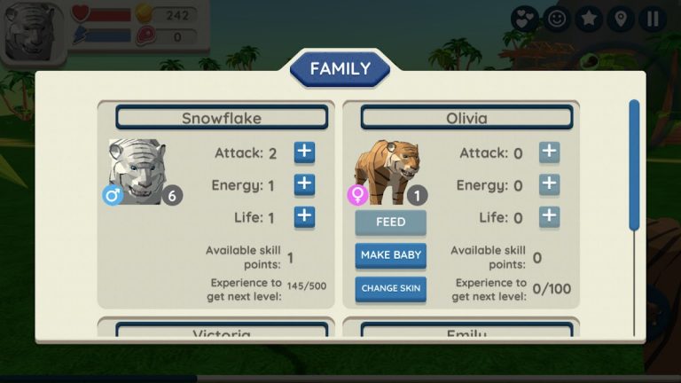 Симулятор тигра 3D для Android — скриншот 4