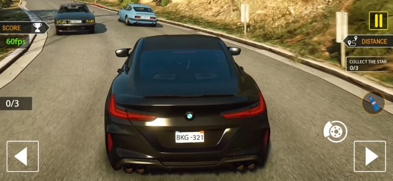 Симулятор вождения автомоби 3d для iOS — скриншот 1