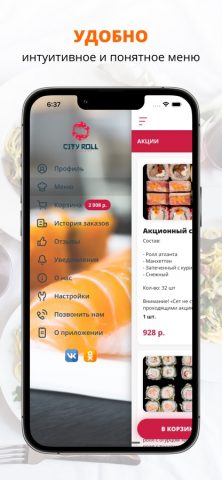 Сити Ролл | Пенза для iOS — скриншот 2