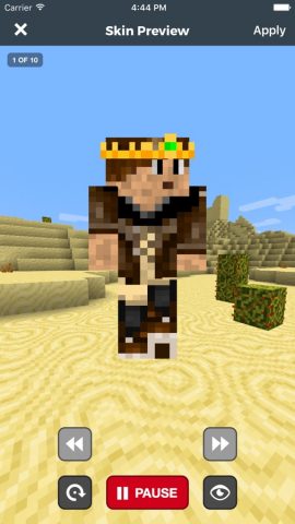 Skin Stealer Pro for Minecraft для iOS — скриншот 2