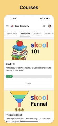 Skool Communities для iOS — скриншот 2