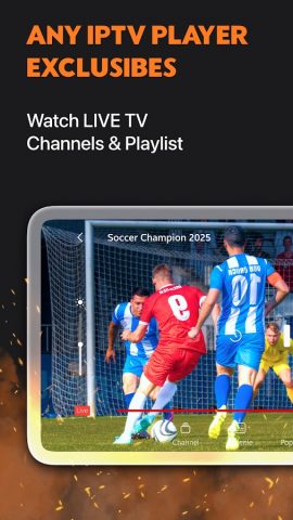 Smart IPTV Player, Online TV для Android — скриншот 1