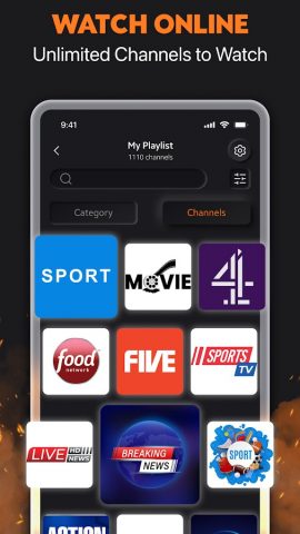 Smart IPTV Player, Online TV для Android — скриншот 5