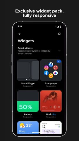 Smart Launcher 6-смарт лаунчер — скриншот 3