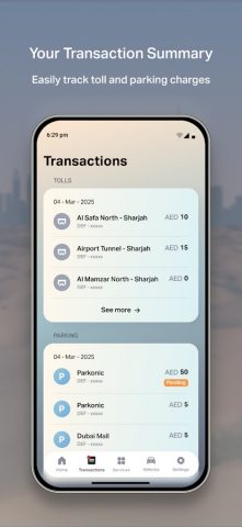Smart Salik для Android — скриншот 4