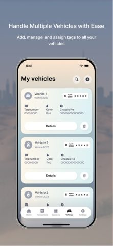 Smart Salik для iOS — скриншот 5