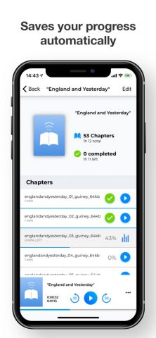 SmartBook — Audiobook Player для iOS — скриншот 4