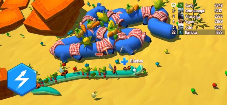 Snake Rivals — io змейка game — скриншот 2