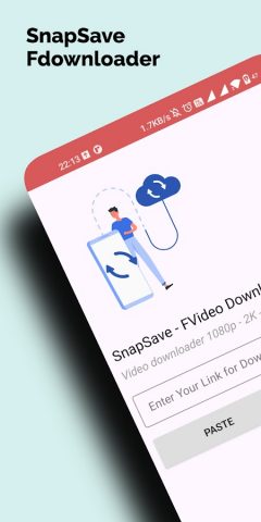 SnapSave — FVideo Downloader для Android — скриншот 1