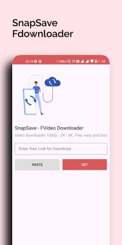 SnapSave — FVideo Downloader для Android — скриншот 3