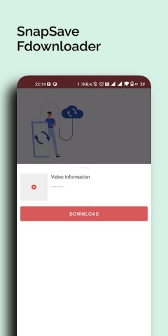 SnapSave — FVideo Downloader для Android — скриншот 4