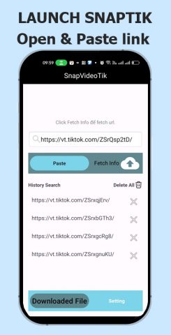 TikNoWatermark — Скачать видео для Android — скриншот 5