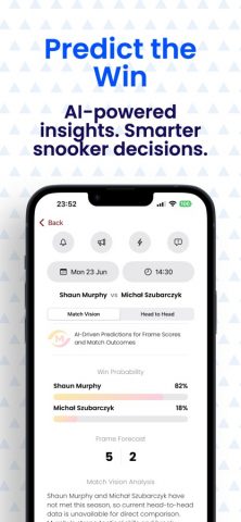 Snooker Live для iOS — скриншот 3