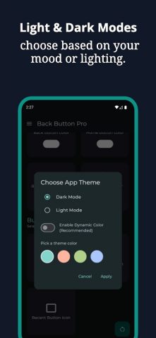 Soft Keys – Back Button Pro для Android — скриншот 3