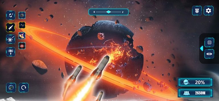 Solar Planet Smash Simulator для iOS — скриншот 3