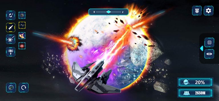 Solar Planet Smash Simulator для iOS — скриншот 4
