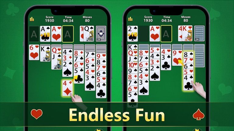 Solitaire — Classic Card Games для Android — скриншот 2