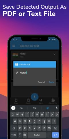 Speech To Text | Voice To Text для Android — скриншот 4