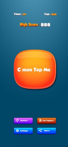 Speed Tapping Game для iOS — скриншот 1