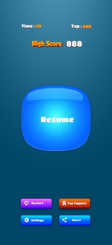 Speed Tapping Game для iOS — скриншот 3