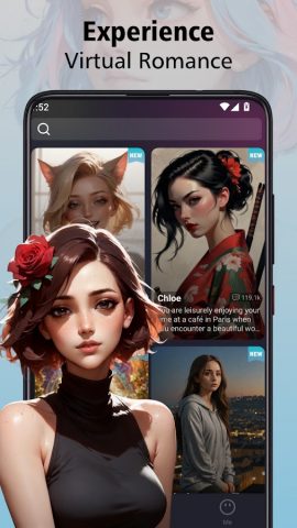 Spicy Chat: AI boy & girl для Android — скриншот 4