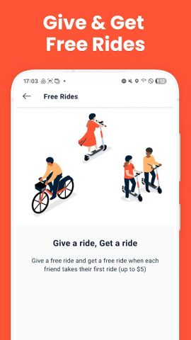 Spin — Electric Scooters для Android — скриншот 4