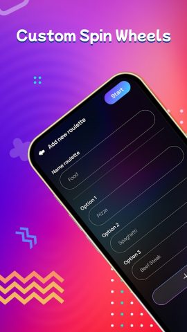 Spin wheel: Random name picker — скриншот 2