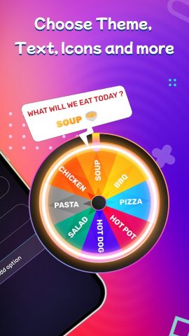 Spin wheel: Random name picker — скриншот 3