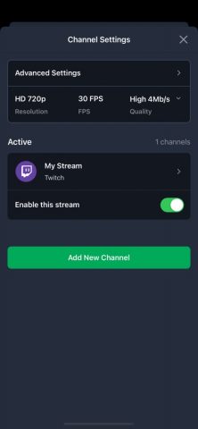 SplitCam Live Streaming App для iOS — скриншот 5