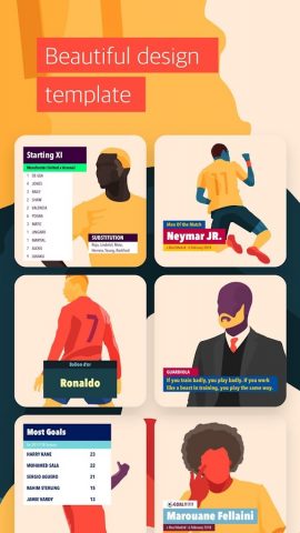 Sports Studio — Make a Sports для Android — скриншот 2