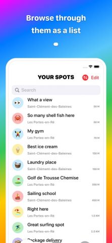 Spotty: Mark your map! для iOS — скриншот 5