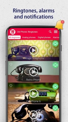 Старый телефон: Рингтоны для Android — скриншот 2