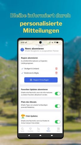 Stellplatz-Radar von promobil для Android — скриншот 5