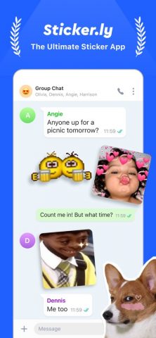 Sticker.ly — Sticker Maker для iOS — скриншот 1