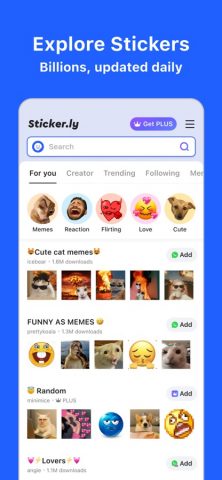 Sticker.ly — Sticker Maker для iOS — скриншот 2